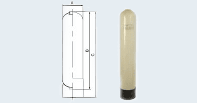 PE Lined Water Treatment Pressure Vesselsの図